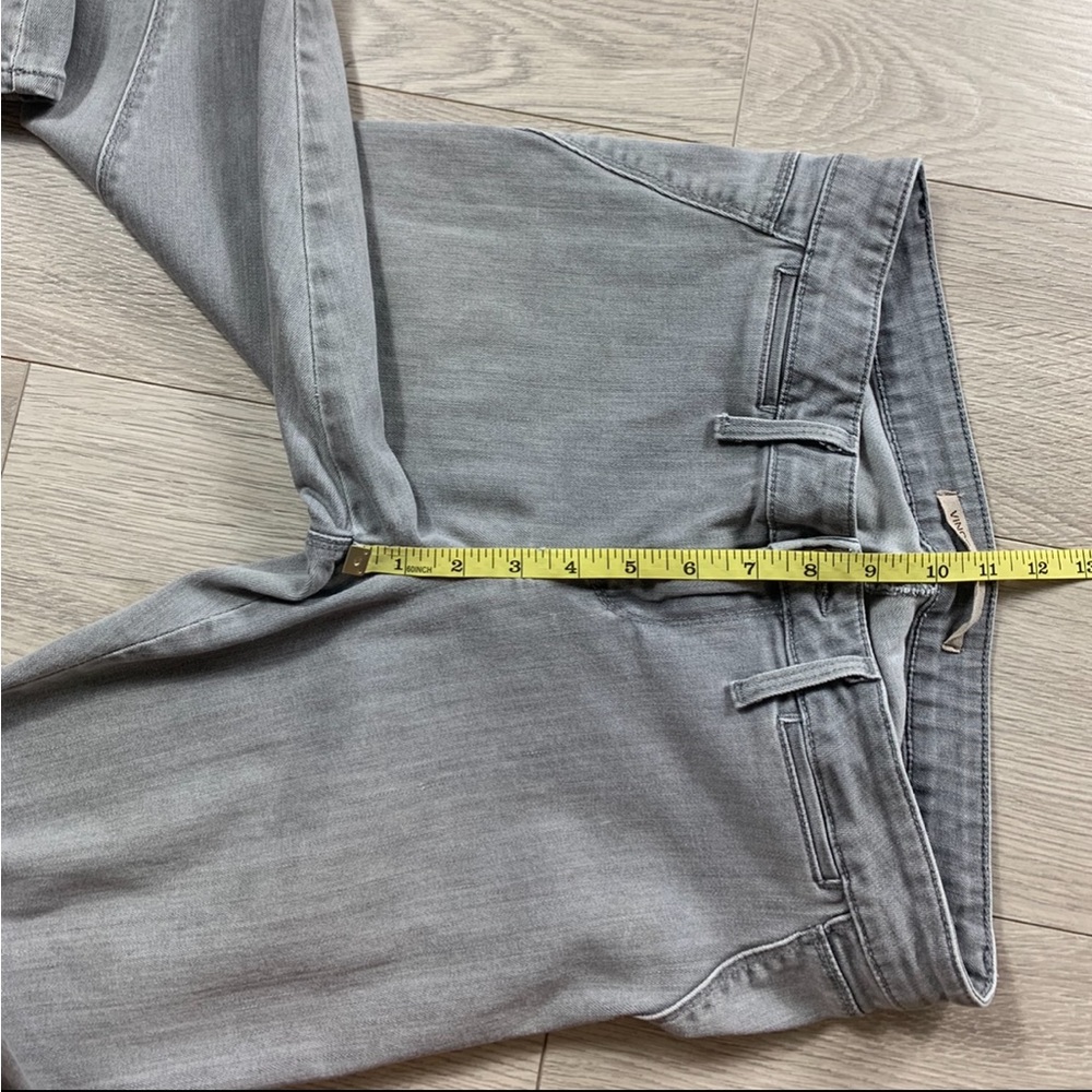 Vince Grey Skinny Seamed Stretch Legging Jeans - Picture 14 of 16